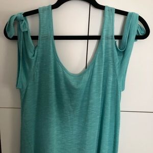 Green Envelope swimsuit cover up, pale green large